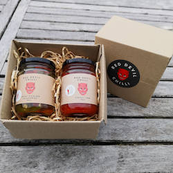 Farm produce or supplies wholesaling: Red Devil Chilli Jar Gift Pack