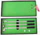Golf Clubs Pen Set With Green