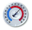 Watcher window thermometer