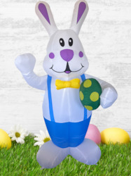 Electrical goods: Inflatable Easter Bunny with Egg