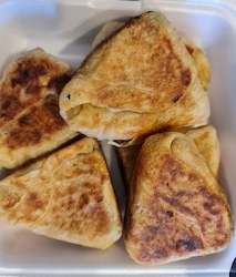 Takeaway food: Vegetable Rotti 3 for $12.