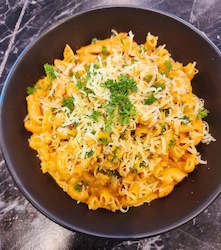 Takeaway food: Spicy chicken pasta