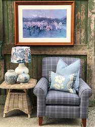 Furniture: Sanderson Langtry Wool Arm Chair