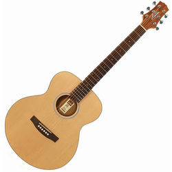 Musical instrument: Ashton junior jumbo acoustic guitar, matt natural