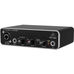 Musical instrument: Behringer usb interface 2in 2out