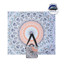 XL Sound of Summer - Recycled Sand Free Beach Towel Double