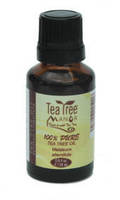 Essential oil distilling: Tea tree oil (100 % pure) 25 ml
