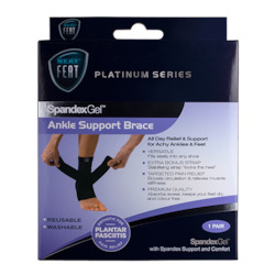 Platinum Series Spandex Gel Ankle Support Brace