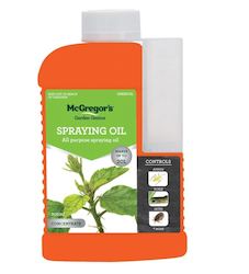 Seed wholesaling: McGregors Spraying oil