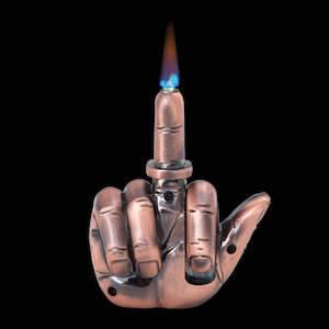 Jet Torch Unusual Middle Finger Lighter Sound