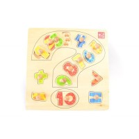 Toy: Square puzzle - numbers (307) - new arrival wooden toys