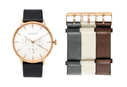 Watch: Classic Vegan Leather Rose Gold Collection + Watch
