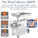 The Rural Meat Mincer & Sausage Stuffer 850W