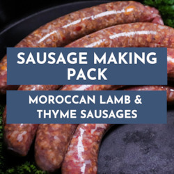 Products: Sausage Making Pack - Moroccan Lamb & Thyme Sausages