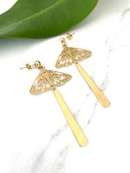 Jewellery manufacturing: Whimsical Moth Dangles