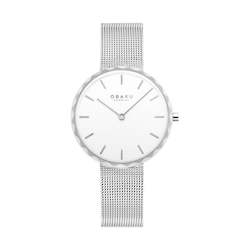 Obaku Ladies Folder - Steel