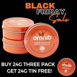 Black Friday! Buy 24g 3pack - Get 24g Tin Free!