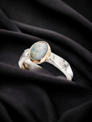 Jewellery: Opal + Diamond ring