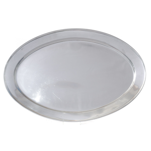 Platters – Oval, S/Steel – Medium/Large