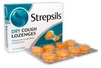 Pharmacy: Strepsils Dry Cough Lozenges 16