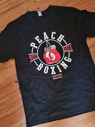 Sports and physical recreation instruction: Peach Boxing T-shirt