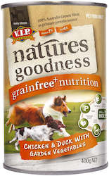 Natures Goodness Grain Free Chicken & Duck 400g x 12