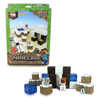 Minecraft Papercraft Snow Set 48-Piece Pack - Planet Gadget