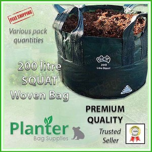 Woven Planter Bags – 200 ltr Squat