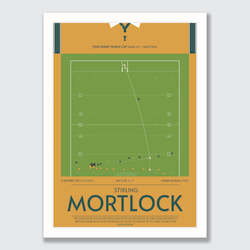 Stirling Mortlock's great big intercept! 2003 World Cup.