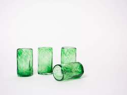 Glassware: Mezcal Glass Green