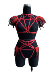 Clothing: Feather Body Harness