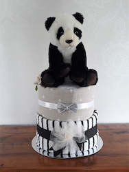 Baby wear: Diaper cake - Double - Panda