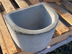 Concrete: Concrete Kennel Water Bowl