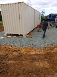 Concrete: Shipping Container Footing Blocks