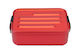 Metal Box Plus | Food Container | Small | Red