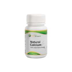 Pharmaceutical preparation (human): Natural Calcium 60 x 350mg