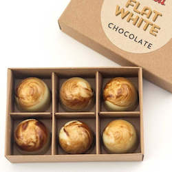 Cafe: Miller's Coffee Chocolate | Flat White, 6pk