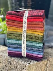 Maywood Woolies Rainbow Flannel - Fat Quarter Bundle