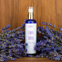 Lavender oil extraction: Linen Spray