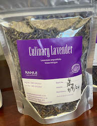 Lavender oil extraction: Culinary Dried Lavender