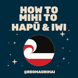 How to mihi to iwi and hapÅ« - free download