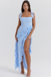 Frontpage: Ariela Dress - Soft blue