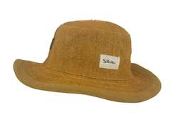 Frontpage: Hemp Hat Classic Design Mustered Color