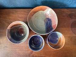 Kitchenware wholesaling: Indigo clay Bowl,Rustic