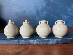 Kitchenware wholesaling: Green Celadon Small Vase - 2 handles