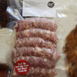 Sausage: PORK TOULOUSE SAUSAGE - 6 pack