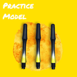 Hobby equipment and supply: Joker Driver Zero Gradation Shaft Yellow Practice Model