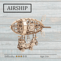 Airship 3D Wooden Puzzle
