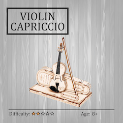 Violin Capriccio 3D Wooden Puzzle