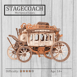 Stagecoach 3D Wooden Puzzle